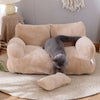 Cargar imagen en el visor de la galería, Luxury Cat Bed Sofa Winter Warm Cat Nest Pet Bed For Small Medium Dogs Cats Comfortable Plush Puppy Bed Pet Supplies