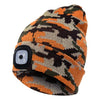 Cargar imagen en el visor de la galería, Sombrero de punto con LED -LED Knit Hat Button Cell Type Knitted Hat With Light Glowing
