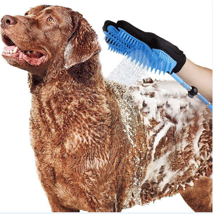Herramienta de baño de mano con cabezal de ducha para mascotas-Pet Shower Head Handheld  Bathing Tool