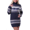 Suéter navideño de cuello alto para mujer-Women's Christmas Turtleneck Sweater