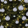 Cargar imagen en el visor de la galería, Caja de 6 globos para arbol de Navidad-Christmas ball boxed painted ball ornament set hanging 6pcs