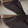 Leggings de mujer de felpa con hilo grueso y cintura alta-Women's plush thick threaded high waist leggings