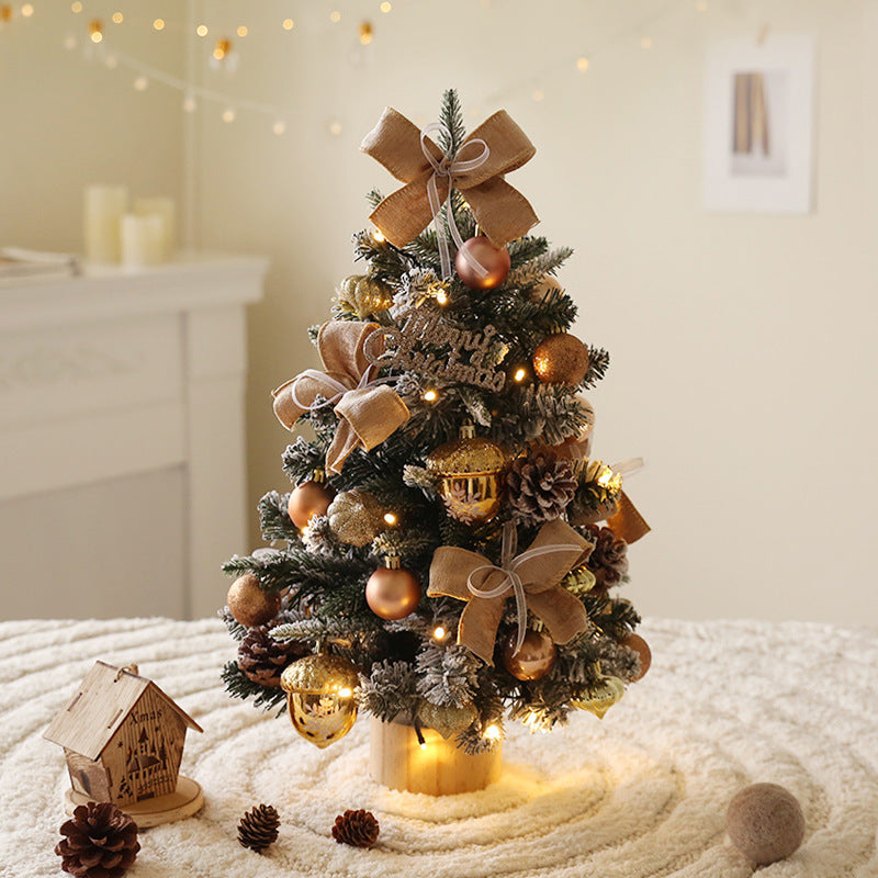 árbol de Navidad de escritorio, miniadornos para decoración de 45CM-Desktop Christmas Tree Set 45CM  Decoration Mini Ornaments