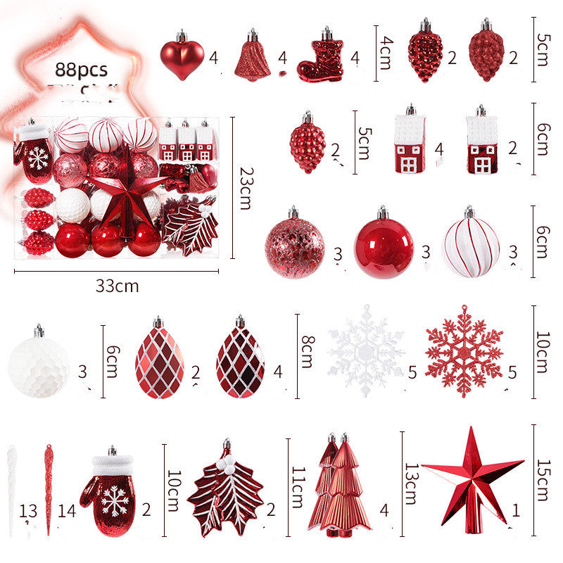 88 Globos de Navidad-88 Christmas Decoration Props