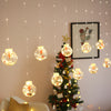 Decoración navideña Cortina Luces de cadena LED Cuento de hadas-Christmas Decoration Curtain LED String Lights Fairy Tale