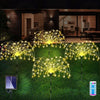 Cargar imagen en el visor de la galería, Lámpara solar de fuegos artificiales  -Solar Fireworks Lamp  Waterproof