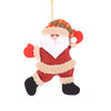 Colgantes decorativos navideños-Christmas Tree Accessories Fabric Little Doll Pendant