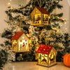 Cargar imagen en el visor de la galería, Colgantes de madera luminosos festivos decorativos-Decorative Festive Luminous Wooden Pendants