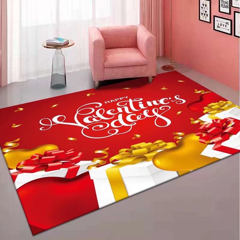 Alfombra festiva navideña-Christmas Carpet Festive Holiday Mat