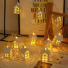 Lámpara de color LED, cadena de iluminación de grúa de papel, luces decorativas creativas para casa-LED Colored Lamp Paper Crane Lighting Chain Creative House Decorative Lights