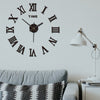 Acrylic Luminous Wall Clock Punch-free Wall Sticker
