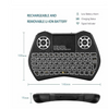 Mini teclado inalámbrico Flying Mouse compatible con varios idiomas-Mini Wireless Keyboard Flying Mouse  Supports Multi-language