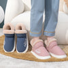 Zapatillas cálidas para casa de felpa con respaldo alto y forro polar-Warm House Shoes Plush Fleece High Back  Slippers