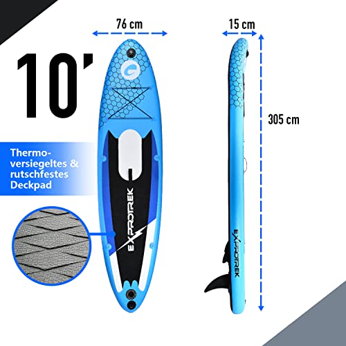 Tabla para Paddle Surf  Hinchable 8 Pulgadas de Espesor 200 KG MÁX