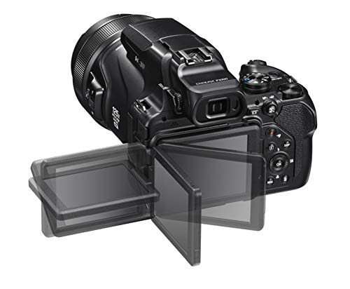 Nikon Coolpix P1000 - Cámara Bridge, Zoom óptico 125x, vídeo 4K/UHD, Bluetooth, Wi-Fi