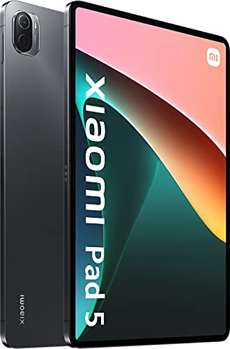Xiaomi Pad 5 – Tablet de 11” (Wi-Fi, Pantalla 2K+ de 120Hz, 128 GB de Memoria Interna, 6 GB de RAM, batería de 8720 mAh) Color Gris cósmico