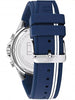 Cargar imagen en el visor de la galería, Tommy Hilfiger Reloj Analógico de Cuarzo multifunción para hombre con Correa en silicona Azul