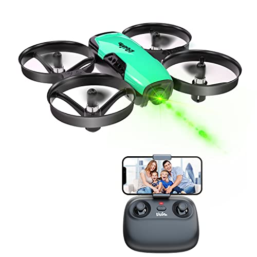 Mini Drone Cuadricóptero, Dron con FPV Transmisión en Tiempo Real Fotos y Videos