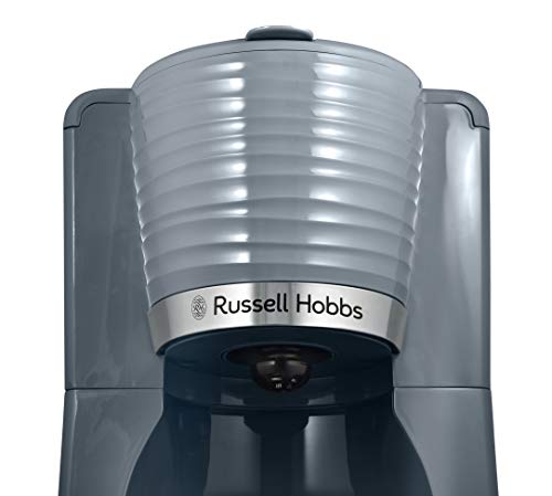 Russell Hobbs Inspire - Cafetera de Goteo Tecnología WhirlTech, Pantalla LCD, Programable