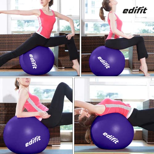 EDIFIT Pelota de Pilates - Incluye Inflador