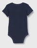 Cargar imagen en el visor de la galería, Levi&#39;S Kids Classic Batwing Infant Hat Bodysuit Bootie Set 3Pc Bebé, Blanco, 0 6 meses